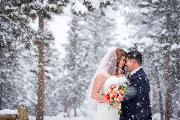 Estes Park YMCA wedding photo